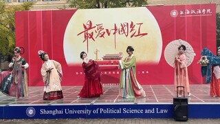 The 2.0 Classical Chinese Fashion Show Stunned the Campus! All the makeup and styling were done by t