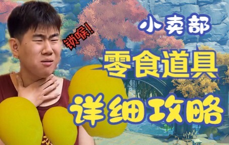 【小卖部】详解小卖部零食道具！