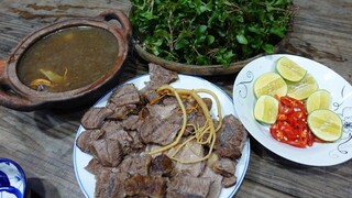 Bắp bò hầm thuốc bắc. Còn rau thì đi xin - Bin Đen Miền Tây # 223