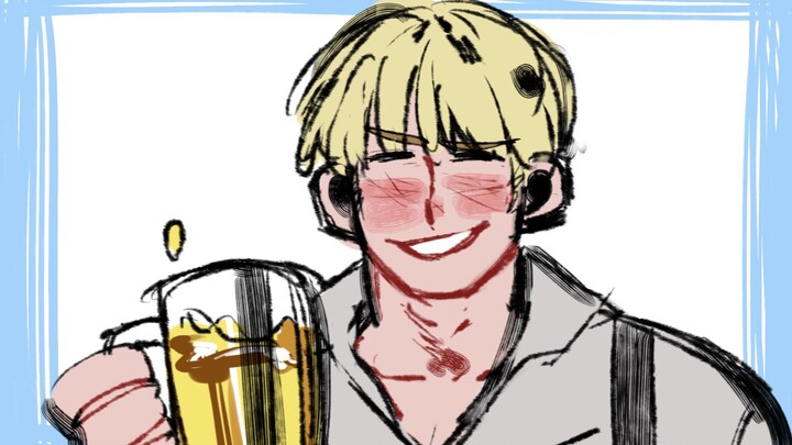 [APH/tulisan tangan/hanya] Ludwig menyukai 105℃