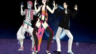 (Adios) (Demon Slayer) (MMD) (EVERGLOW) (MUZAN AKAZA DAKI)