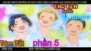 Khi Chị Đại Trùm Trường bị phát hiện là Hầu Gái Phần 5 - Hội Trưởng Là Hầu Gái| Tóm Tắt Review Anime