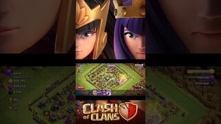 Pasukan darat paling enak pas main COC kayanya valkrie - clash ofclans #video #shorts #clashofclans