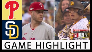 Phillies vs. Padres Highlight (10/18/22) Division Series Game 1 | MLB 2022