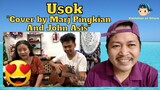 Usok "Cover by Marj Pingkian & John Asis" Reaction Video 😍