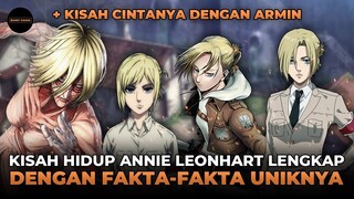 SANG FEMALE TITAN!!! KISAH HIDUP ANNIE LEONHART LENGKAP DENGAN FAKTA FAKTA UNIKNYA - Attack On Titan