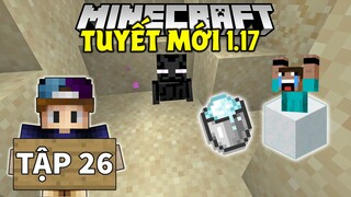 THỬ THÁCH SINH TỒN MINECRAFT 1.17 | Tập 26 | Enderman Kì Lạ Và Tuyết Lún Phiên Bản Mới !!