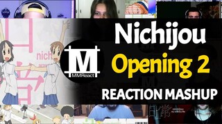 Nichijou Opening 2 | Reaction Mashup