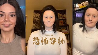 The latest "Uncanny Valley Makeup" trend makes me feel creepy