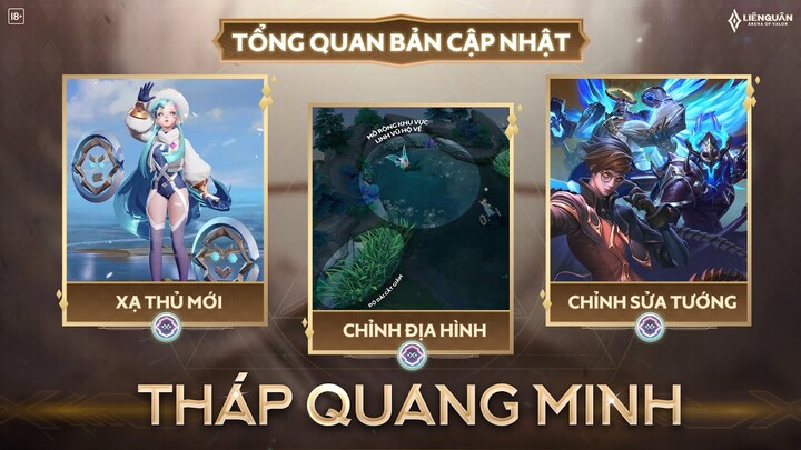 TỔNG QUAN NHỮNG THAY ĐỔI QUAN TRỌNG BẢN CẬP NHẬT THÁP QUANG MINH