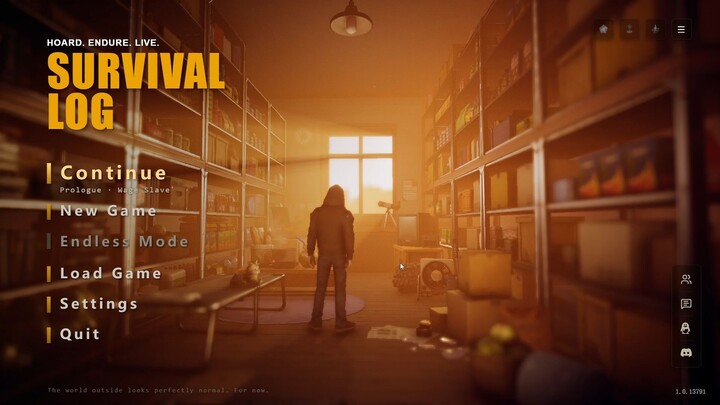 Survival Log Full Playthrough "Part 1"