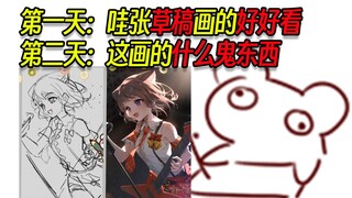 画画人统一的行为
