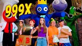 [999X SPEED] If Rainbow Friends Was In Real Life (Rainbow Friends Roblox)