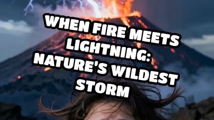 When Fire Meets Lightning: Nature’s Wildest Storm