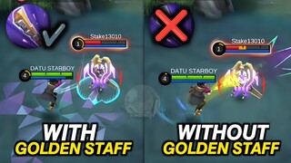 BRODY PAKE GOLDEN STAFF❓TERNYATA SAKIT BANGET CUY‼️😱