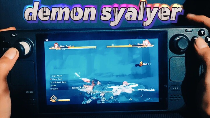 Gameplay demon slayer (SteamDeck)