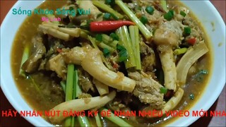 MÓN NẤM KHO NGHỆ.MÓN CHAY MỖI NGÀY