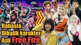 karakter asli free fire dunia nyata // Rangkuman kisah