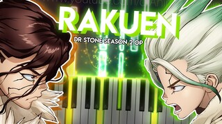 Rakuen - Dr. Stone: Stone Wars OP | Fujifabric (piano)