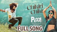 Chikiri Chikiri Video Song Hindi Peddi Ram Charan Janhvi Buchi Babu AR Rahman Mohit music video