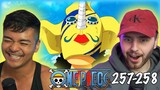 SOGEKING IS THE GREATEST NEW MEMBER! - One Piece Episode 257 & 258 REACTION + REVIEW!
