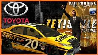 HOW TO MAKE TOYOTA CAMRY NASCAR LIVERY | Car Parking Multiplayer | New Update 4.7.0 | zeti