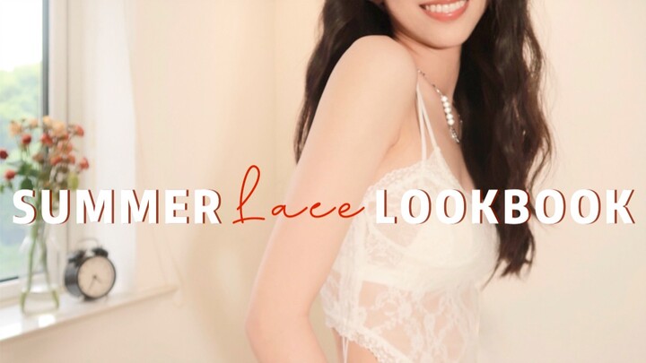 【A Liang】Gaya berpakaian dengan tali renda | Trik manis-sexy saat bertemu pacar! 6 set busana seksi 