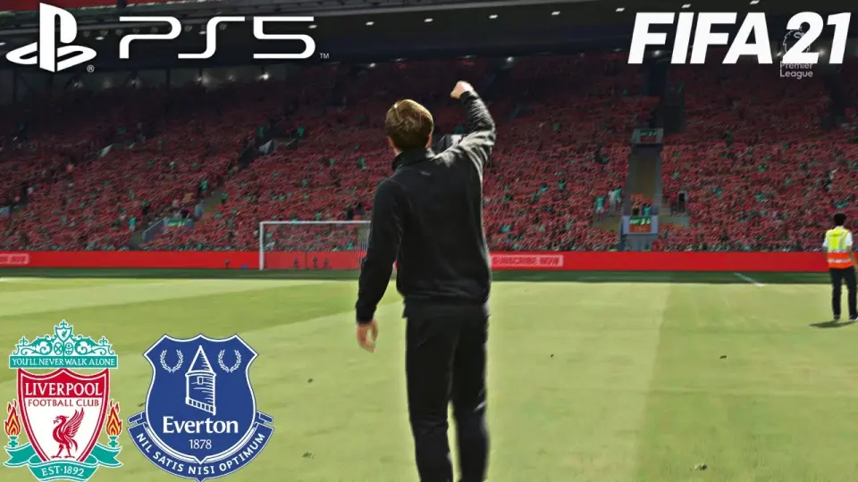 PS5) FIFA 21 Liverpool vs Everton HDR 60fps) Premier League - FULL MATCH HIGHLIGHTS GAMEPLAY -