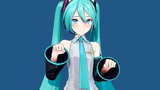 [MMD] กล่องตาบอด Hatsune Miku วาดเดี่ยวสไตล์การเต้นแมวเศร้าที่ซ่อนอยู่