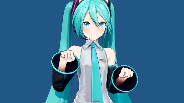 【MMD】Hatsune Miku blind box, single draw a sad cat dance hidden model