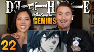 Watching Death Note For The First Time! Ep 22 Reaction