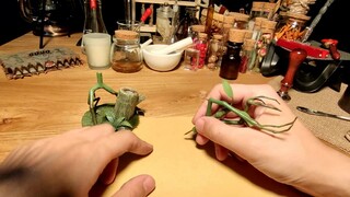 Handmade|Use disposable chopsticks to make bowtruckle