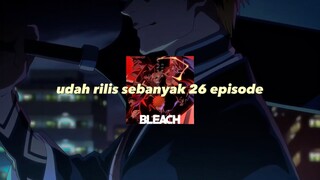 Bleach udah sampe di puncaknya?!