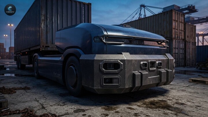 Farizon Homtruck Cabless Why This Giant Truck Has No Driver's Seat