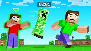 PASS The CREEPER Before It EXPLODES! (Minecraft)