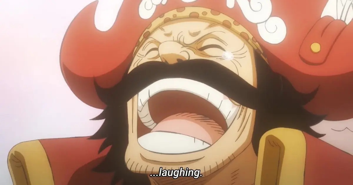 One Piece Gold Roger Finds The One Piece On Laugh Tale Hd Bilibili