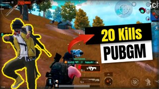 PUBGM HIGHLIGHT SOLO VS SQUAD 20 KILLS