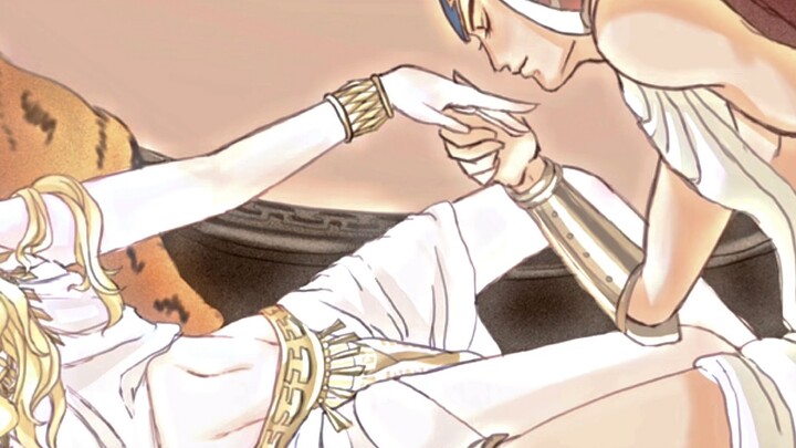 【JOJO Rice】Kiss the back of the Egyptian prince’s hand