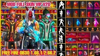 HƯỚNG DẪN MOD SKIN FREE FIRE OB30 V20 VIP  - MOD SKIN QUẦN ÁO ,  MOD SKIN SÚNG , PET , BOM KEO🇻🇳