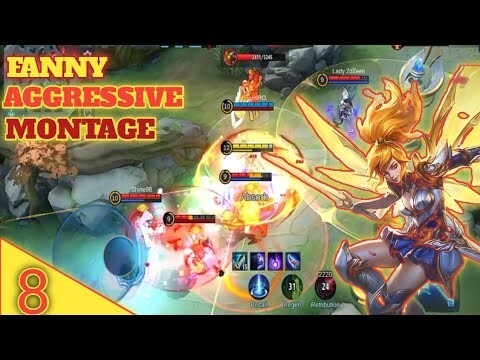 Aggressive Fanny Montage | Fanny Best Moment #8|MLBB