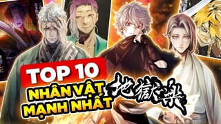 Top 10 Nhân Vật Mạnh Nhất Jigokuraku Địa Ngục Cực Lạc - Gabimaru Không Phải Người Mạnh Nhất ?