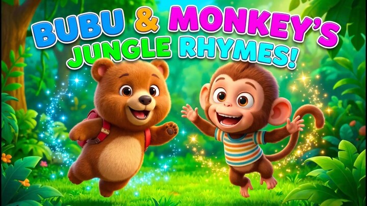 The Happy Magic Jungle Adventure Song | Kids Adventure Cartoon | AshTOON Learn with Fun