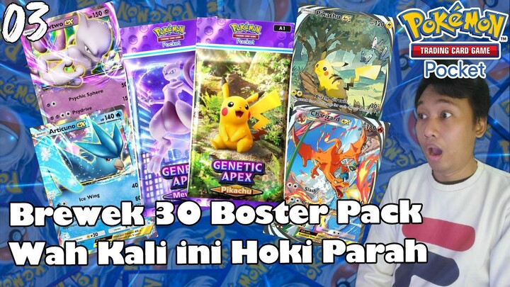 Gas Borong 30 Boster Pack Kita Brewek - Pokemon TCG Pocket [03]