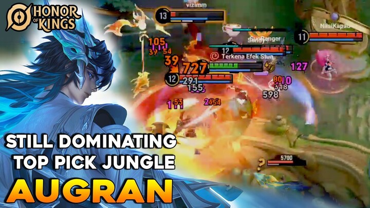 Augran Masih Jadi Jungle Top Pick, Main Ngasal Aja Masih Bisa Gendong, Terlalu OP Hero Ini