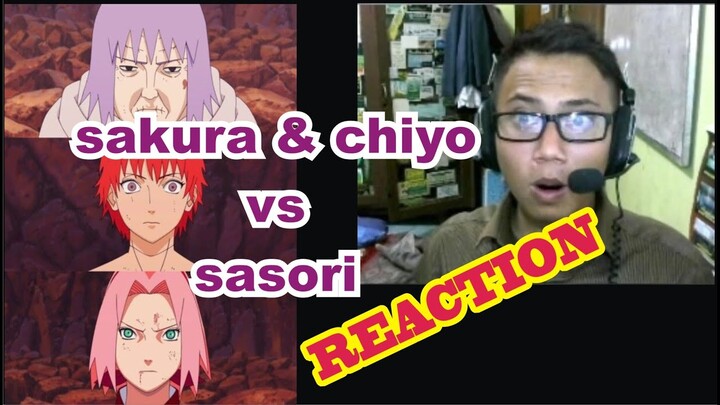 INDONESIA REACTION : super greget sekali, sakura dan nenek chiyo vs sasori