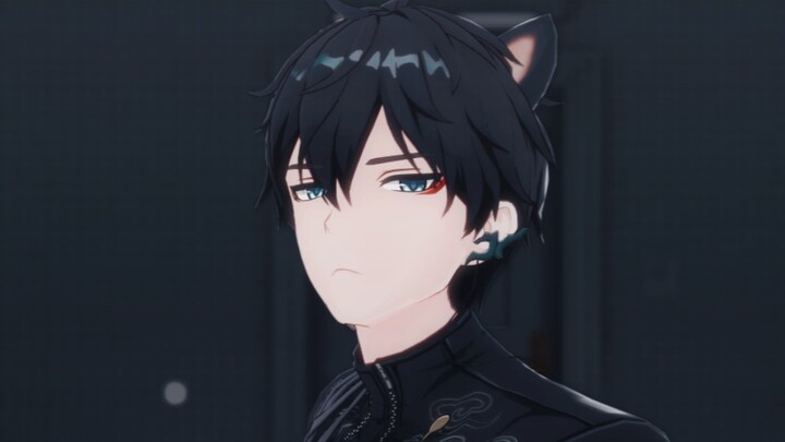 For your mental health, stop treating black-haired men as cats.