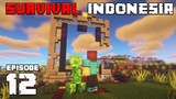KETEMU PORTAL RAKSASA PENINGGALAN NENEK MOYANG !! - Minecraft Survival Indonesia (Eps.12)