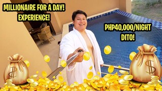 MILLIONAIRE FOR A DAY EXPERIENCE IN RITZ CARLTON! - UBOS PERA SA ISANG ARAW!