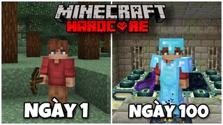 Tóm Tắt 100 Ngày Minecraft Sinh Tồn Siêu Khó !!