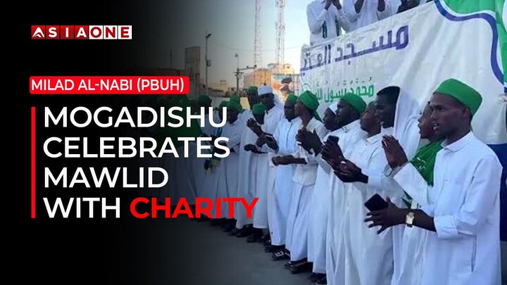 Thousands Gather in Mogadishu to Mark Prophet Muhammad’s Birth Anniversary | Asia One News